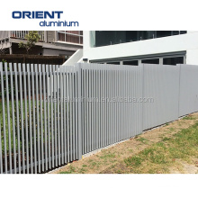 metal fence panel aluminum   powder cotated